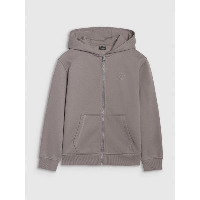 7. Boy's zip-up hoodie sweatshirt 4F 4FJRAW25TSWSM2488-22S