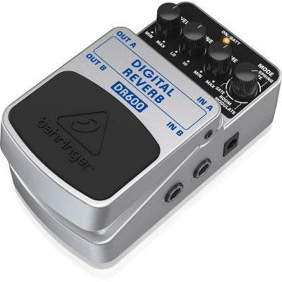 3. Behringer DR600 Effects Pedal Expression Pedal Black, Silver