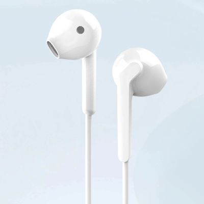 2. Dudao X3 in-ear headphones, wired, 3.5mm minijack - white