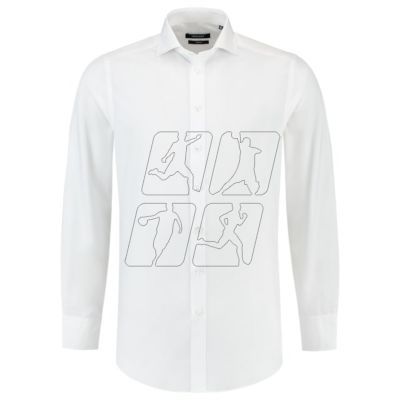 2. Malfini Fitted Stretch Shirt M MLI-T23T0 white