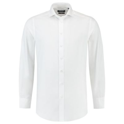 2. Malfini Fitted Stretch Shirt M MLI-T23T0 white