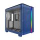 8. Montech KING 95 Midi Tower PC Case Blue