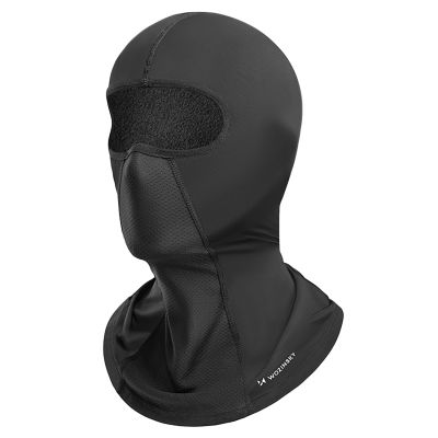 Wozinsky WKM-03B face mask motorcycle bicycle winter balaclava - black
