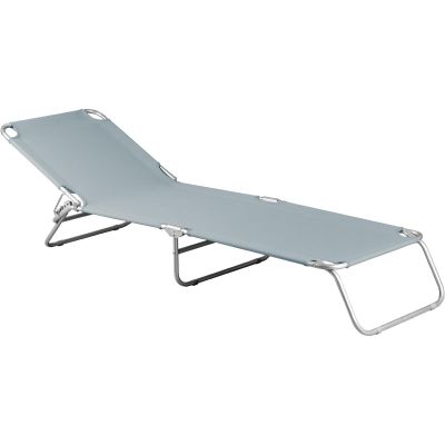 FOLDABLE CAMPING BED, GREY