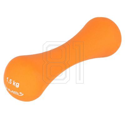 17. Neoprene coated cast iron weight 1.5kg 17025 17-47-113