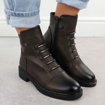 12. Jezzi W ASA252-5 JEZ437G insulated ankle boots