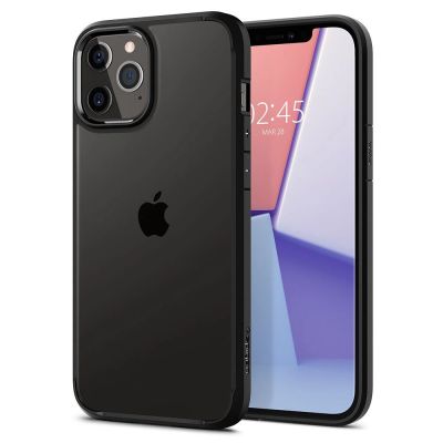 15. Spigen Ultra Hybrid Case for iPhone 12 / iPhone 12 Pro - Matte Black
