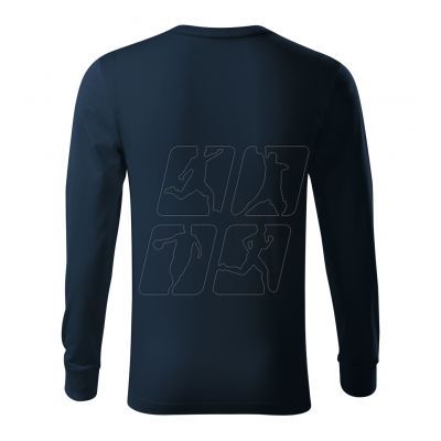 2. T-shirt Rimeck Resist LS M MLI-R0502 navy blue