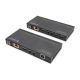 12. HDBaseT KVM Extender Kit, 150m, 4K/60Hz, USB 2.0, PoC, IR, Black