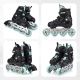 15. Meteor M 34-37 Urbo Roller Skates Black/Mint