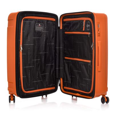24. SwissBags Tourist Large Suitcase 77cm Orange