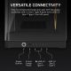 6. Corsair FRAME 4500X RS-R ARGB Tempered Glass Mid-Tower Case, Black