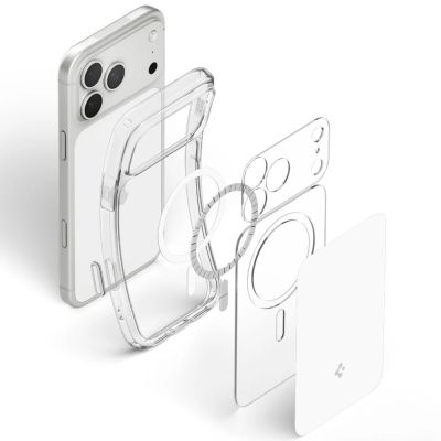 4. Spigen Ultra Hybrid MagSafe Case for iPhone 18 Pro / 17 Pro - White