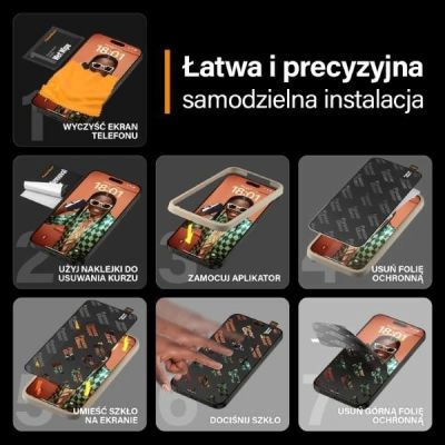 14. PanzerGlass Ultra-Wide Fit Tempered Glass with Positioner for iPhone 15 Pro Max