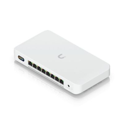 6. Ubiquiti UDB-Switch 2.5G Ethernet (100/1000/2500) PoE Support White