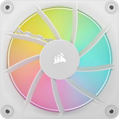 Corsair iCUE LINK LX120 RGB Computer Case Fan 12 cm White 1 pc.