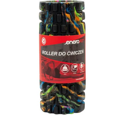 13. CAMOUFLAGE EXERCISE ROLLER 14x33CM ENERO FIT