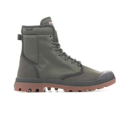 9. Palladium Solid RNGR TP U Army Green/Beluga 75564-368