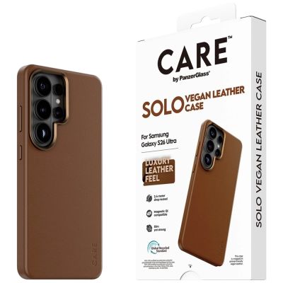 5. CARE by PanzerGlass Solo Qi Case for Samsung Galaxy S26 Ultra - Brown