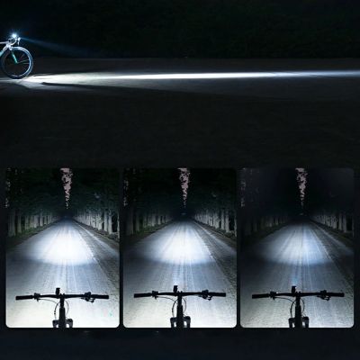 5. Rockbros RHL400 Front Bike Light 400lm USB-C - Black