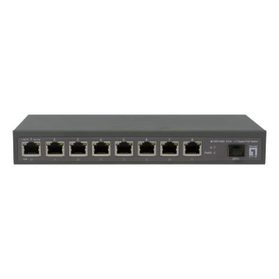 2. LevelOne GB PoE Switch 9-Port 120W 10Gbps