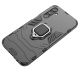 9. Ring Armor case for Samsung Galaxy A24 4G armored cover magnetic holder ring black