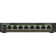 Switch Netgear GS308EP-100PES 8p PoE 62W (PoE+: 8p) Unmanaged Gigabit