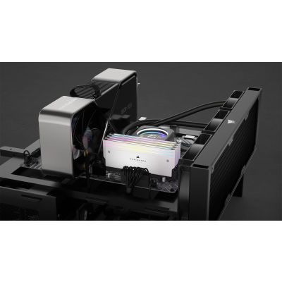 9. Corsair Dominator Titanium CMP64GX5M2B6000C30W Memory Module 64GB 2x32GB DDR5 6000MHz