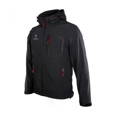 3. Alpinus Stenshuvud softshell jacket black BR43371
