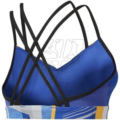 3. Reebok Hero Strappy Padded Bra VortaStripe W DU4097