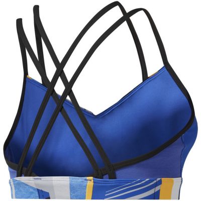 3. Reebok Hero Strappy Padded Bra VortaStripe W DU4097