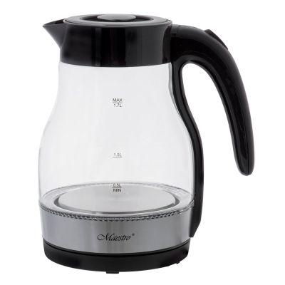 Electric glass kettle 2200W MR-061-BLACK MAESTRO