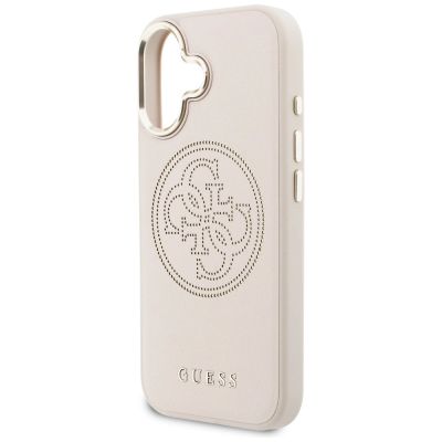 6. Guess Perforated 4G MagSafe Case for iPhone 17 - Pink