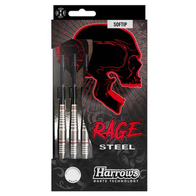 17. Harrows Rage Steel soft tip darts Ragesteel 16966