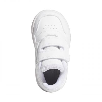 4. adidas Hoops 3.0 kids' shoes white GW0442