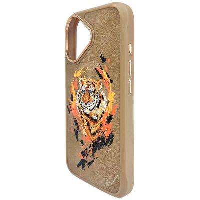 4. Nimmy Tiger MagSafe case for iPhone 16 - brown