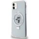 2. Karl Lagerfeld KLHMN61HMRSKCH iPhone 11 / Xr 6.1" white/white hardcase Ring Stand Karl&Choupette MagSafe