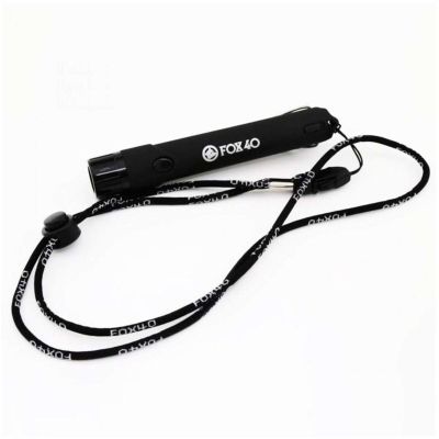 8. FOX 40 ELECTRONIC MINI WHISTLE BLACK