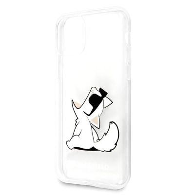 5. Karl Lagerfeld Choupette Fun iPhone 11 / Xr Case - Transparent