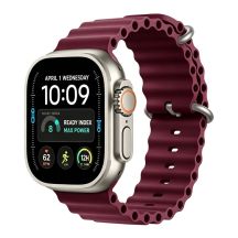 Tech-Protect Iconband Pro strap for Apple Watch 44 / 45 / 46 / 49 mm - burgundy