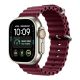 Tech-Protect Iconband Pro strap for Apple Watch 44 / 45 / 46 / 49 mm - burgundy