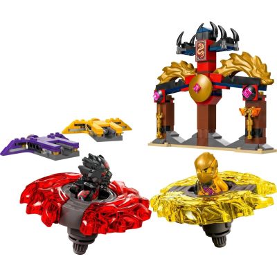3. LEGO NINJAGO 71826 Spinjitzu Dragon Battle Pack