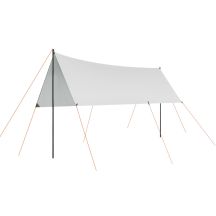 TENT ROOF SUN SAIL WITH POLES 3X4X2.4M