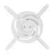 10. MACLEAN CEILING HANGER FOR PROJECTOR, STEEL, 180~310MM, UP TO 15 KG MC-208 W