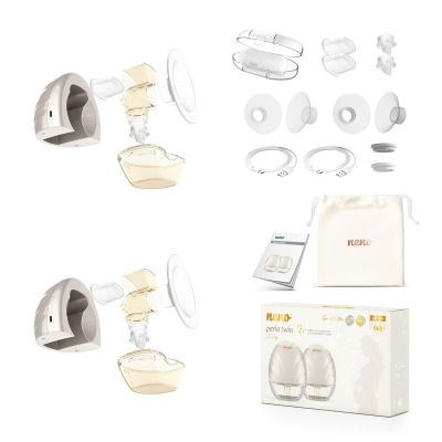 4. NENO CORDLESS, SHELL, PERLA TWIN BREAST PRAMP