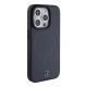 4. Mercedes Smooth Leather MagSafe case for iPhone 15 Pro - navy blue
