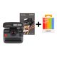 2. Polaroid Flip Instant Camera with Color Cartridges (8 Photos), Black