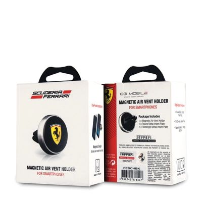 3. Ferrari magnetic holder FESCHBK for grille black/black