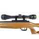 5. BEEMAN 10620 4.5mm air rifle, 1-shot, with 6x40 do17J scope (B-10620)