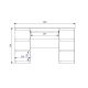 3. KUBA DESK WHITE MATTE